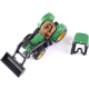Traktorek John Deere z ładowarką czołową model metalowy SIKU S1395
